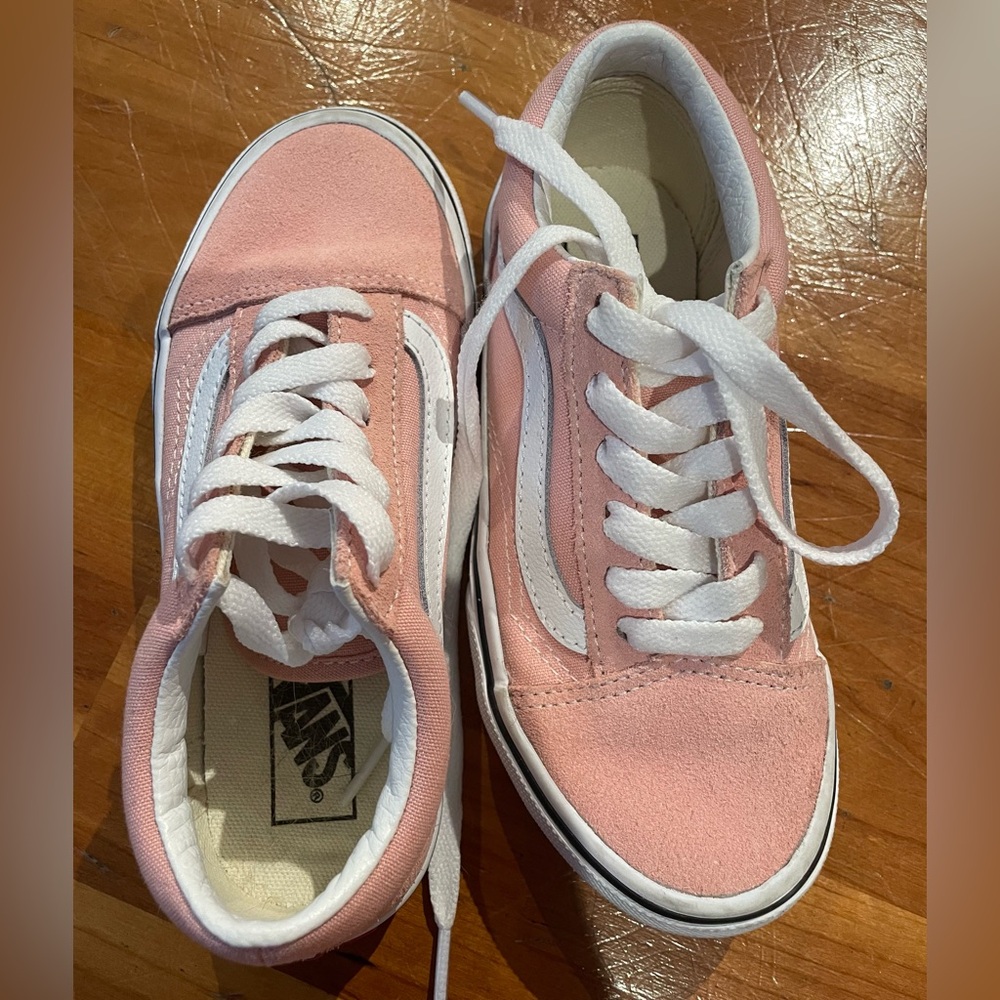 Pink kids Vans shoes. Brand new.